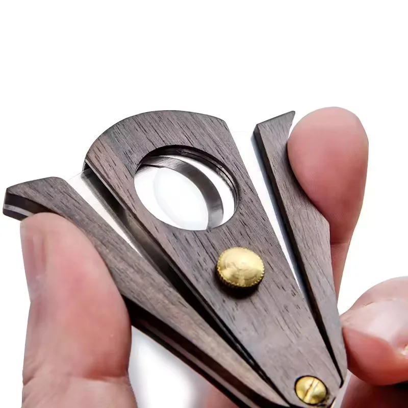 High Quality Double Blade Cigar Scissors Guillotine Cutter Smoking Tool Luxury Gift for Cigar Lover Cuban Cigar Accessories Tool
