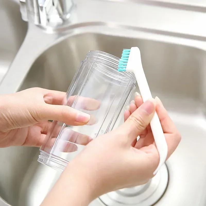 1/5/8pcs Clean Narrow Brush Portable Household Crevice Cleaning Brushes For Baby Milk Bottle Gap Glass Tube Tile Kitchen Tools