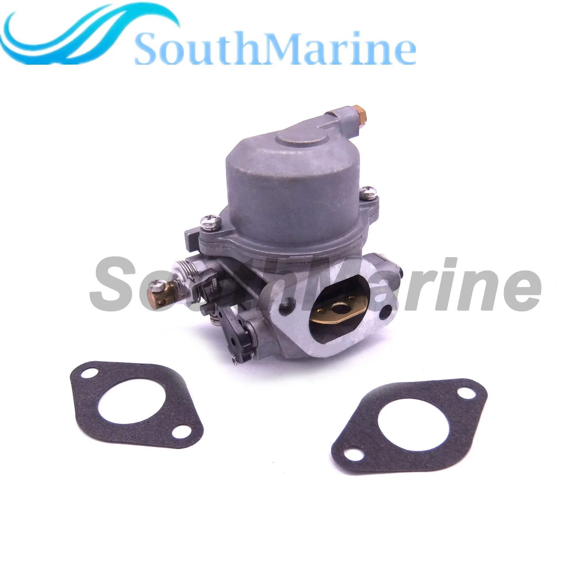 Boat Engine 67D-14301-11 67D-14301-12 67D-14301-13 Carburetor Assy and 68D-E3646-A0 Gaskets (2 pcs) kit for Yamaha 4-stroke 4hp