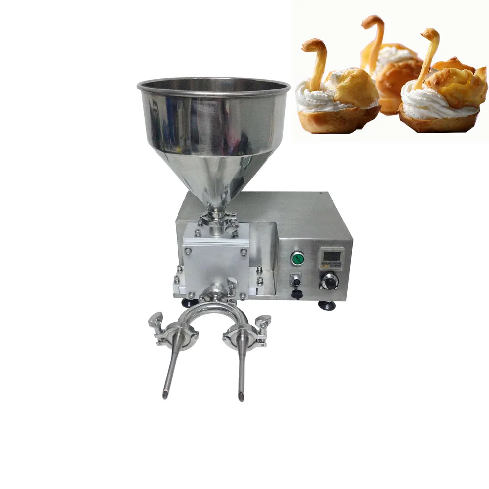 

Hot Sale Cupcakes Donuts Bread Cake Cheese Corn Cream Filling Making Machine Chocolate Stuffer Puff Butter Jam Injection M