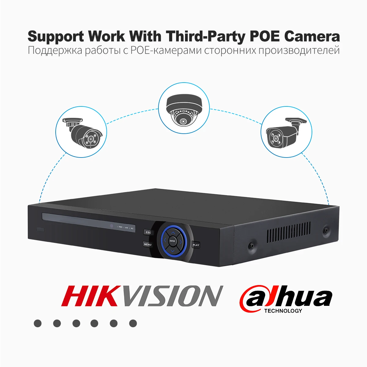 Techage 홈 보안 CCTV 감시, Onvif PoE IP 카메라, 4K 32CH NVR 네트워크 비디오 레코더, H.265 하드 디스크 비디오 레코더