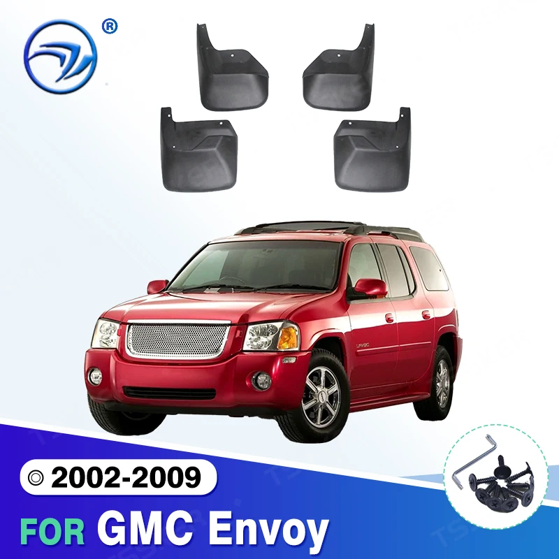 

For GMC Envoy 2002-2009 2003 2004 2005 2006 2007 2008 Mudflaps Splash Guards Mudguards Mud Flaps Fender car Accessories