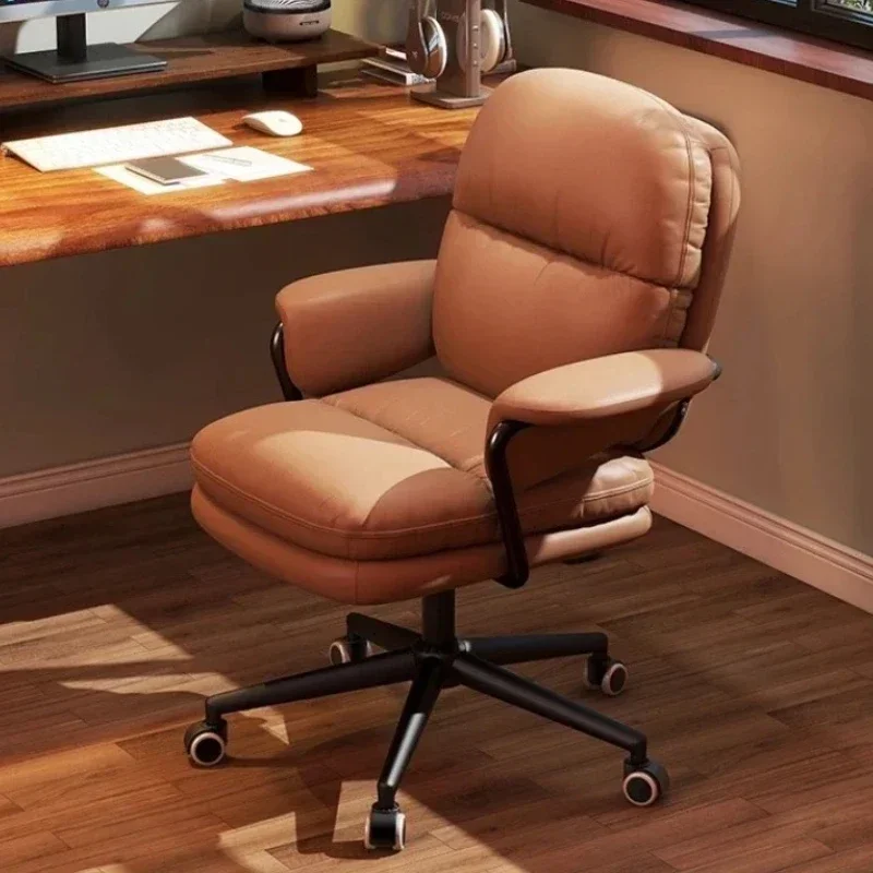 Office Armchair Office Chairs Furniture Light Luxury Office Learning Rotating Lifting Backrest Right Posture Chair Gaming Chairs