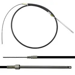 Light Duty Steering Cable Aqmm5813 304 Stainless Steel Boats Steering System M58 Type for Applications Replacement