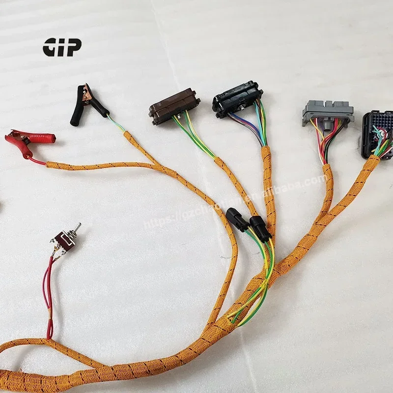 Excavator engine test cable  engine C7 C9 C11 C13 C15 C18 Wiring Harness for CAT excavator