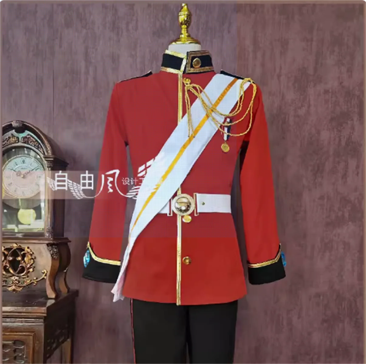 

Black Talia Cos Uniform Arthur Cochrane Cos Uniform Game Anime Military Uniform