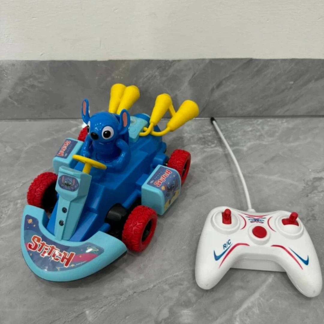 

Новый электрический картинг-симулятор Disney Stitch со светом и музыкой, развивающая игрушка для детей, идеальный подарок на день рождения или праздник для мальчиков и девочек