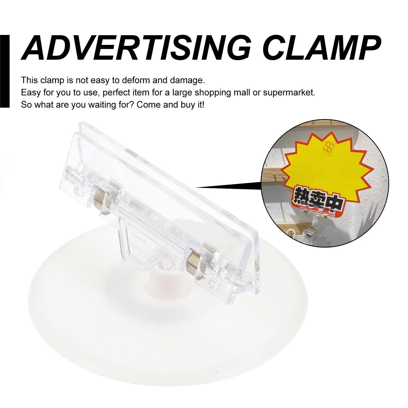 4 قطعة مشبك إعلاني واضح تسمية كليب عرض السعر حامل ل القائمة اسم بطاقة تسجيل حامل الرف المشبك عرض متجر البيع بالتجزئة