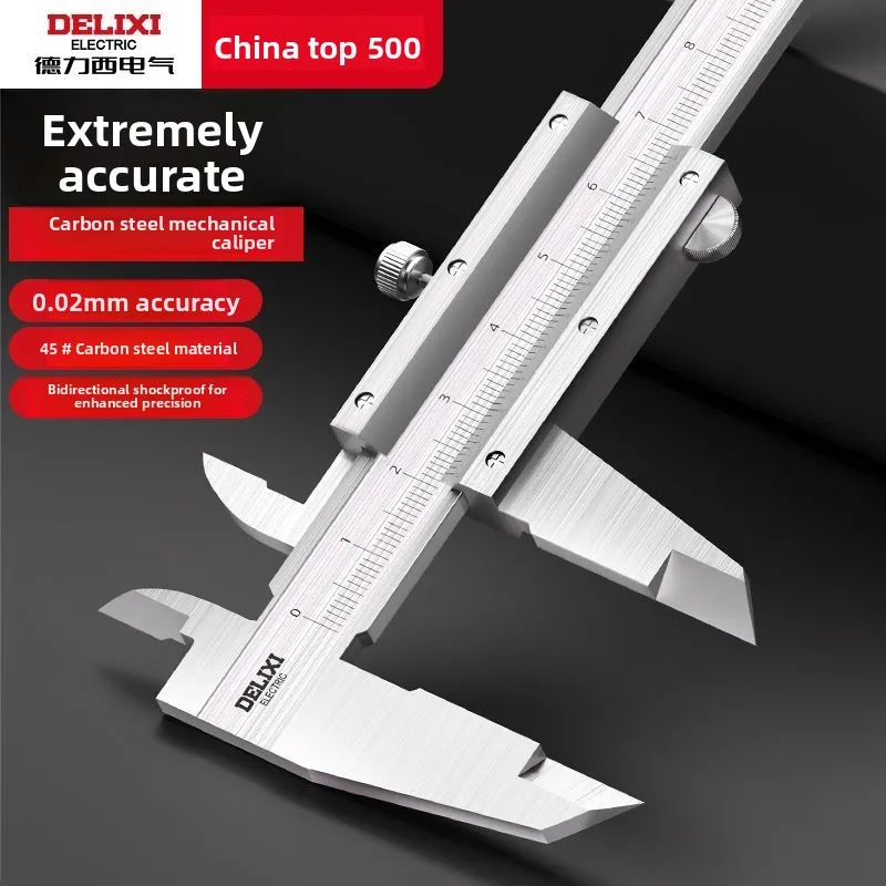 Calibrador digital Delixi Electric, calibrador vernier, calibrador, micrómetro, utilizado para medir componentes mecánicos