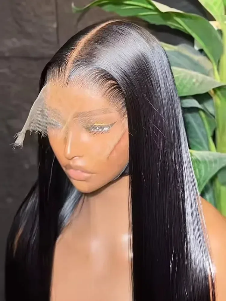 

Бесшовный парик с кружевной передней частью 13x6 из 100% бирманских человеческих волос, распродажа, супердвойной объем, идеально прямые волосы, парик с кружевным фронтом