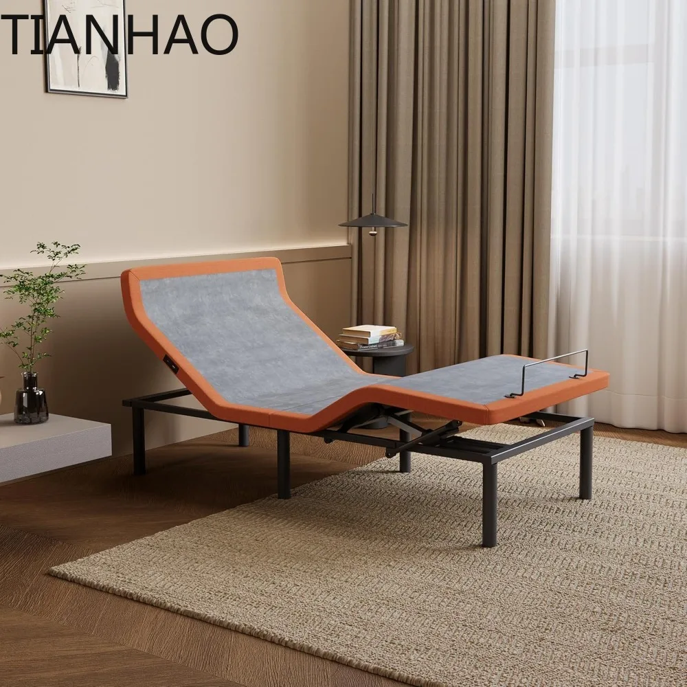 Adjustable Bed Frame - Bed Base with Massage, Pillow-tilt, Ergonomic Incline,Zero Gravity,Dual USB Port, Under Bed Light