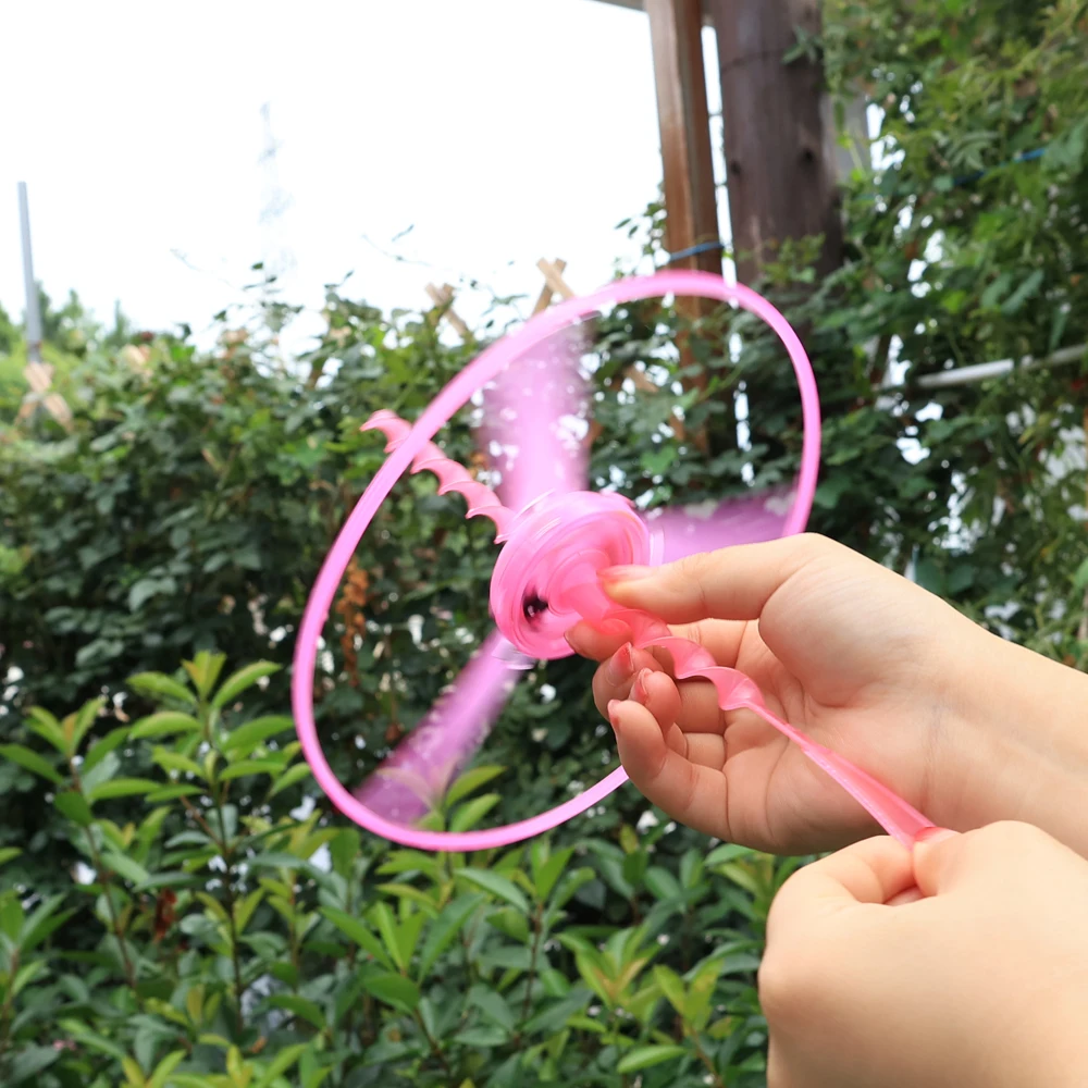 50/1x Colorful Bamboo Dragonfly Toy Flying Helicopter Toys Hand Rotating Circle Propeller Outdoor Flying Toy Children Kids Gifts