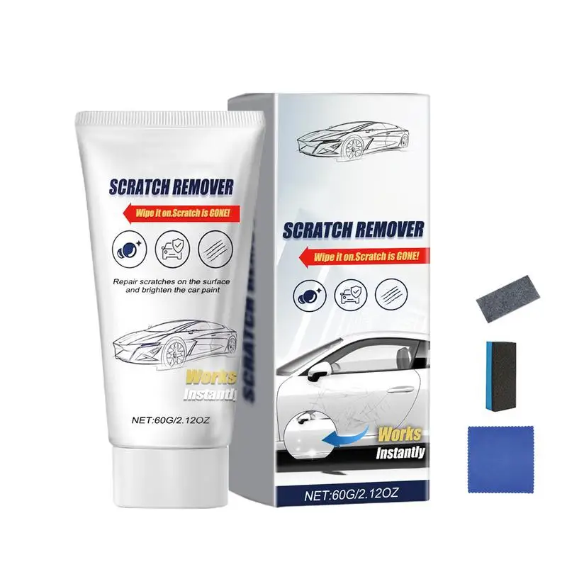 Scratch Repair Kit Vehicle Scratches Repair Remover Car Scratch Remover Vehicles Scratches Repair Agent With Cloth Auto Paint