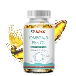 Omega 3 Fish Oil Capsules EPA  DHA Heart Health Enhance Cognitive Function