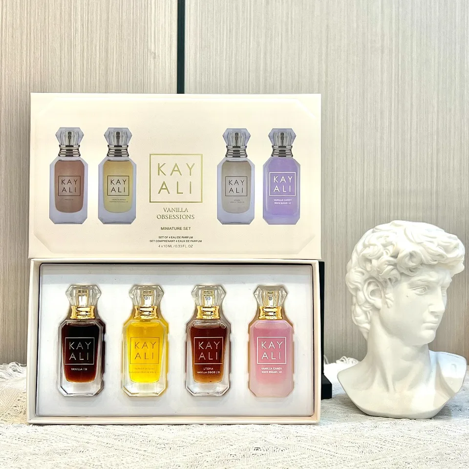 KAYALI 4x10ml Mini Perfume Set Vanilla Oud Floral Fruity Oriental