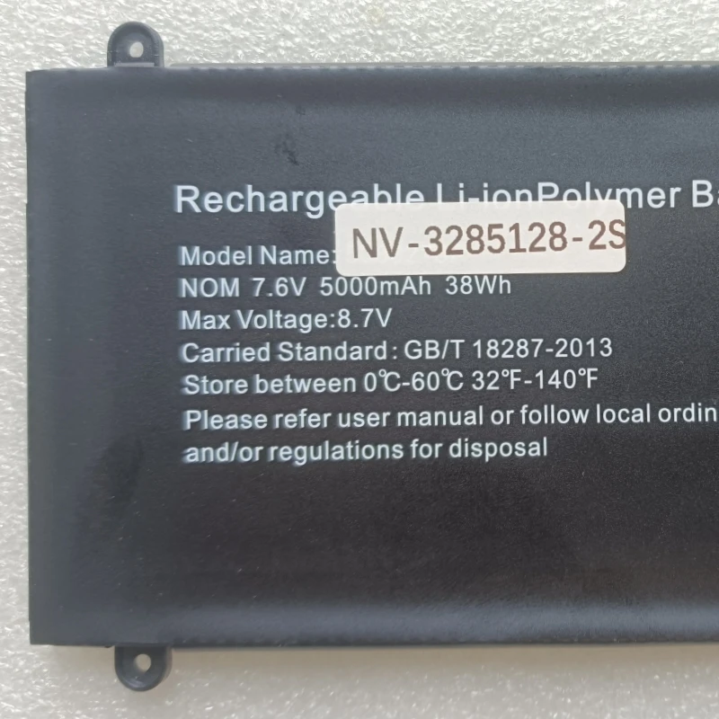 New NV-3285128-2S 5080270P Laptop Battery 7.6V 5000mAh For Hyundai Thinnote-A L14WB2S L14WB2SBK L14WB2SSG1TB 14.1inches Notebook