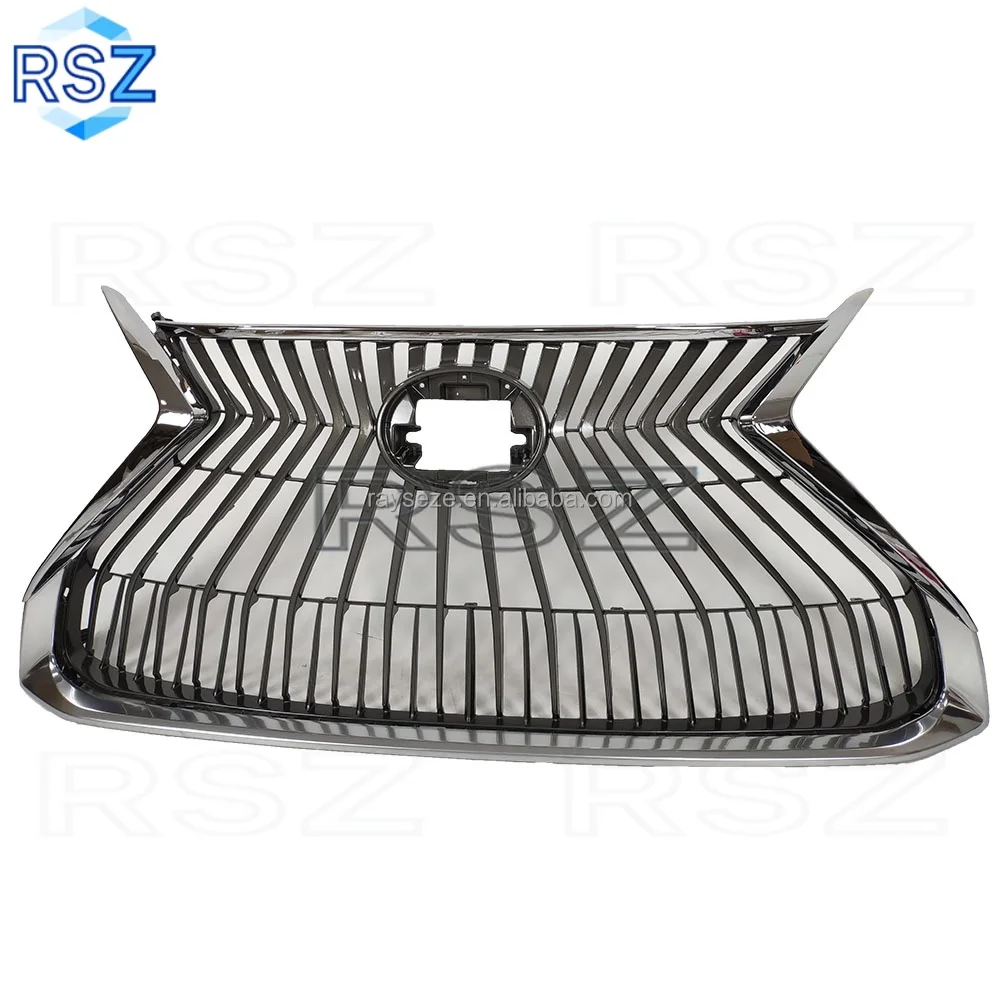 RAYSEZE ES Auto Body Kit For Lexus 2018 2020 ES260 ES350 ES300 Normal Grille Black Grey Sliver Chrome 53111-33670 53123-33060