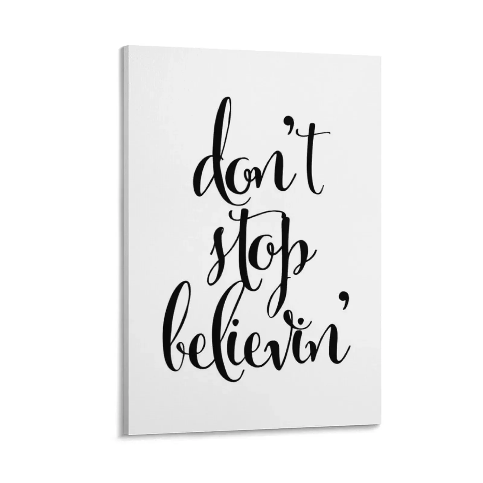 

Don't Stop Believin' Canvas Painting living room decoration anime decoration room decor japanese room decor