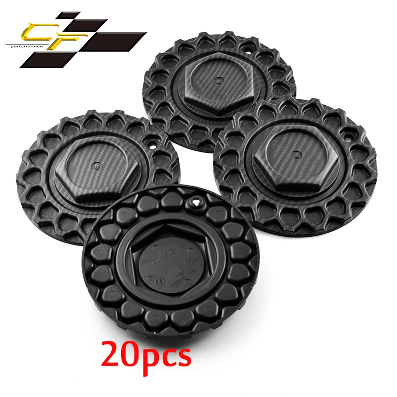 20pcs 168mm 109mm RS STYLE 5 STR 606 AV05 002R Car Whee Center Cap For Rim Hub Cover 09.24.467 09.56.24.1 RS018 Auto Accessories