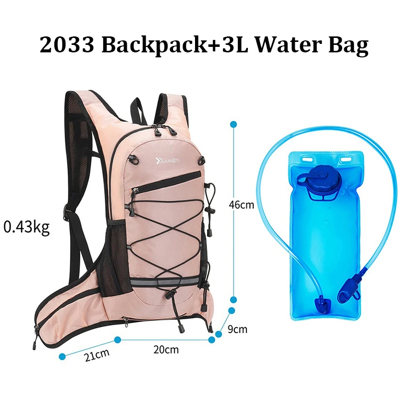 

Outdoor Water Bag Backpack 3L Portable Hiking Off-road Cycling Breathable Rucksack Water Bladder For Drinking Hydration Knapsack