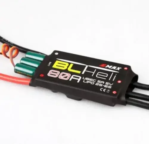 

ESC 80A BLHeli UBEC 3A/5V 2S-6S multirotor drone brushless speed control