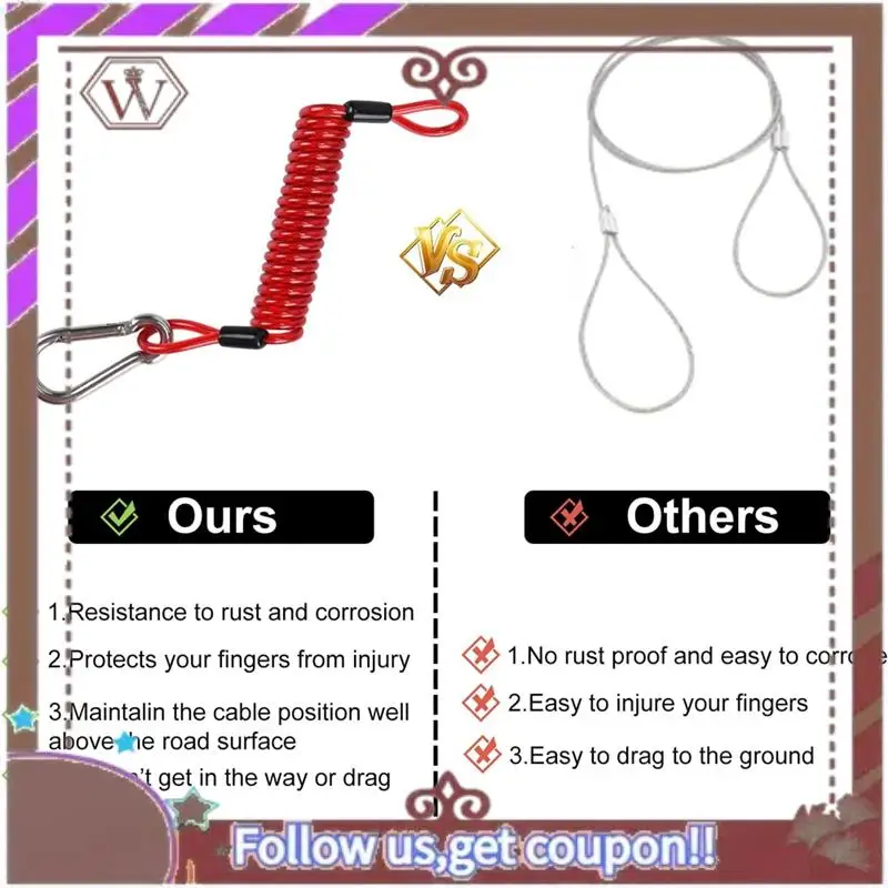 

A57E-Trailer Brakes Breakaway Kit With Switch LED Test Light Electric Breakaway System Universal Trailer Brake Controller