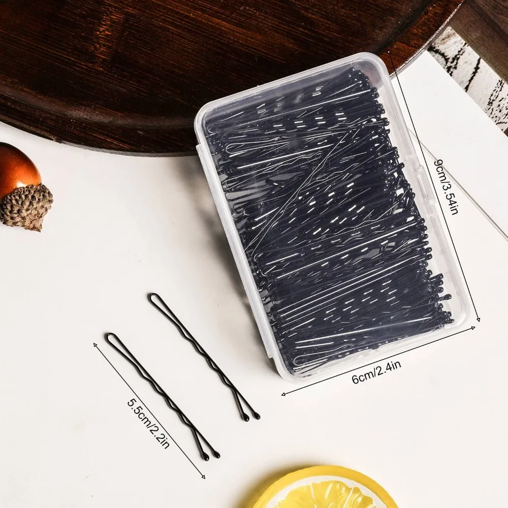 المرأة الصلبة عادية بوبي دبوس مجموعة صناديق للحياة اليومية دبابيس مقاطع الشعر الإناث لأدوات ماكياج اكسسوارات تصفيف الشعر #1