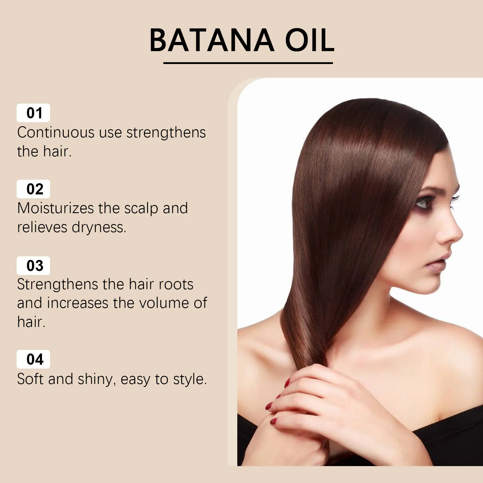 Batana Oil Shampoo Deep Cleansing Scalp Anti Dandruff Oil Control Strengthening Root Nourishing Volumizing Hair Growth Products