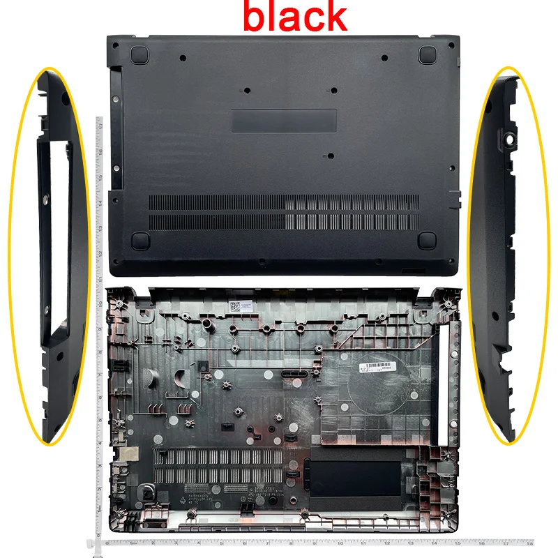 For Lenovo For ideapad 100-15 100-15IBY Laptop Top LCD Back Cover New Black and gray A Case