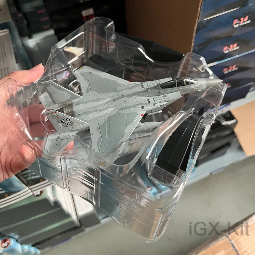 

1/100 Iraq War US F15 F-15 Strike Eagle Fighter Aircraft Metal Military Plane Model Toy