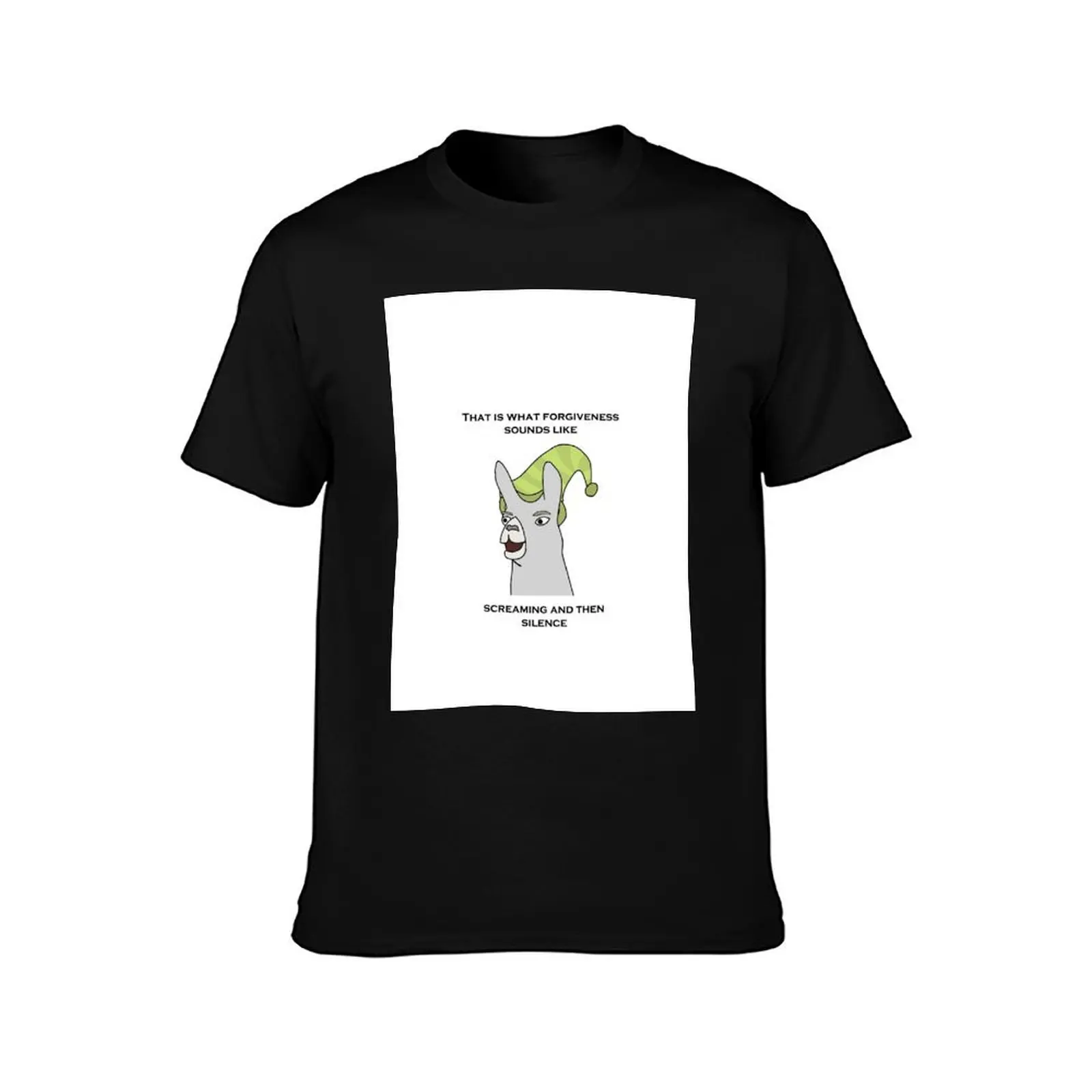 Llamas with Hats - That is what forgiveness sounds like T-Shirt Summer Holiday T-Shirt
