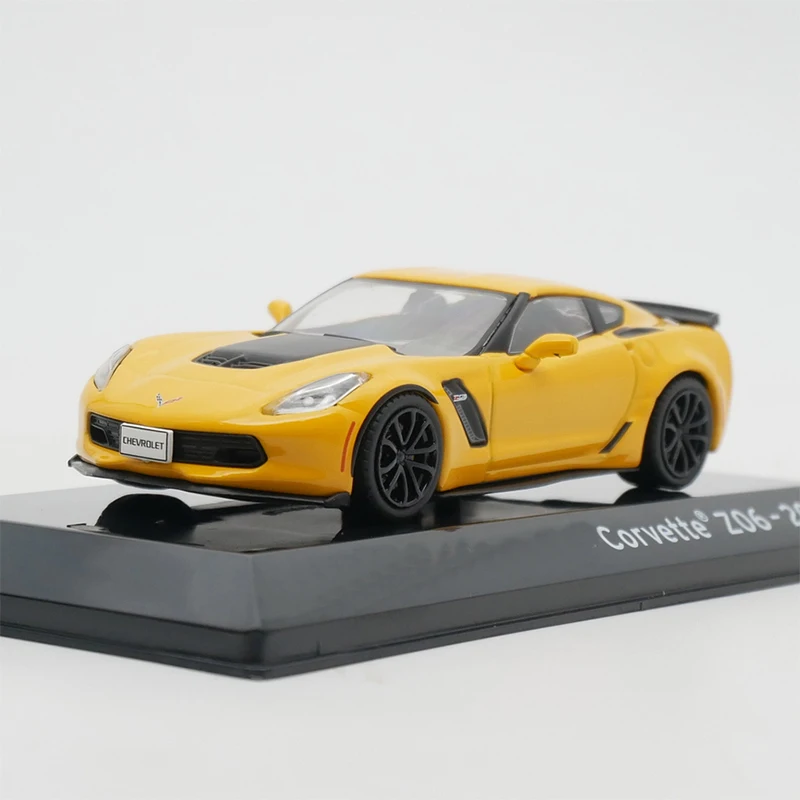 IXO 1:43 Scale Corvette Z06 2017 Simulation Alloy Car Model Static Display Collectible Toy Gift Souvenir Decration