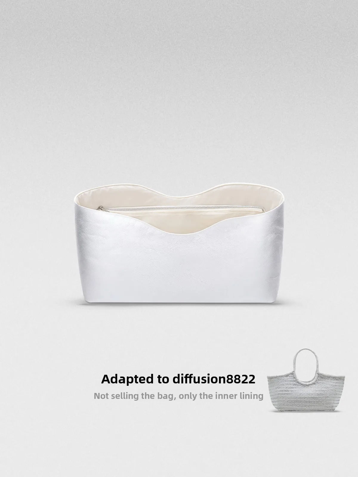 

Сумка-органайзер Dragon Basket Weaving с внутренним вкладышем из бумаги DuPont, легкая, водонепроницаемая, однотонная, на молнии