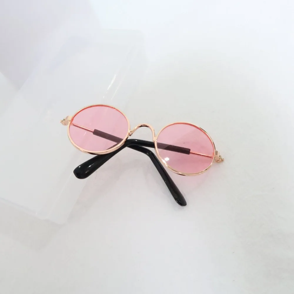 Trend 10CM 10CM Glasses Toys Multi Color Round Frame Glasses Replaceable Labubu Glasses for Labubu Toys