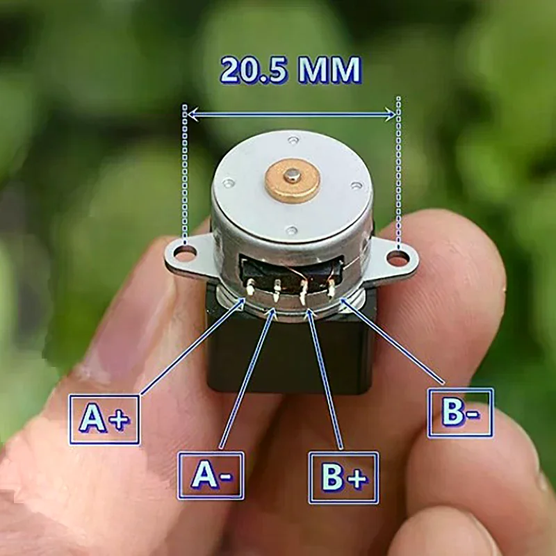 1 قطعة مايكرو كامل علبة التروس المعدنية والعتاد خطوة المحرك صغير 15 مللي متر 2-Phase 4-Wire والعتاد محرك متدرج لتقوم بها بنفسك سيارة روبوت كاميرا مراقبة