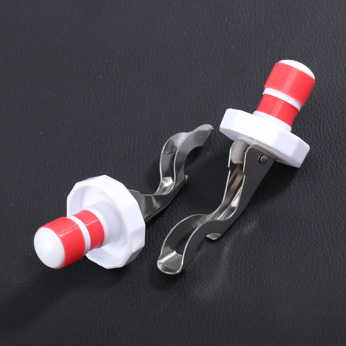 

2 Pcs Chiller Dispenser Stoppers Vacuum Expanding Reusable Bottle Beverage Butterfly