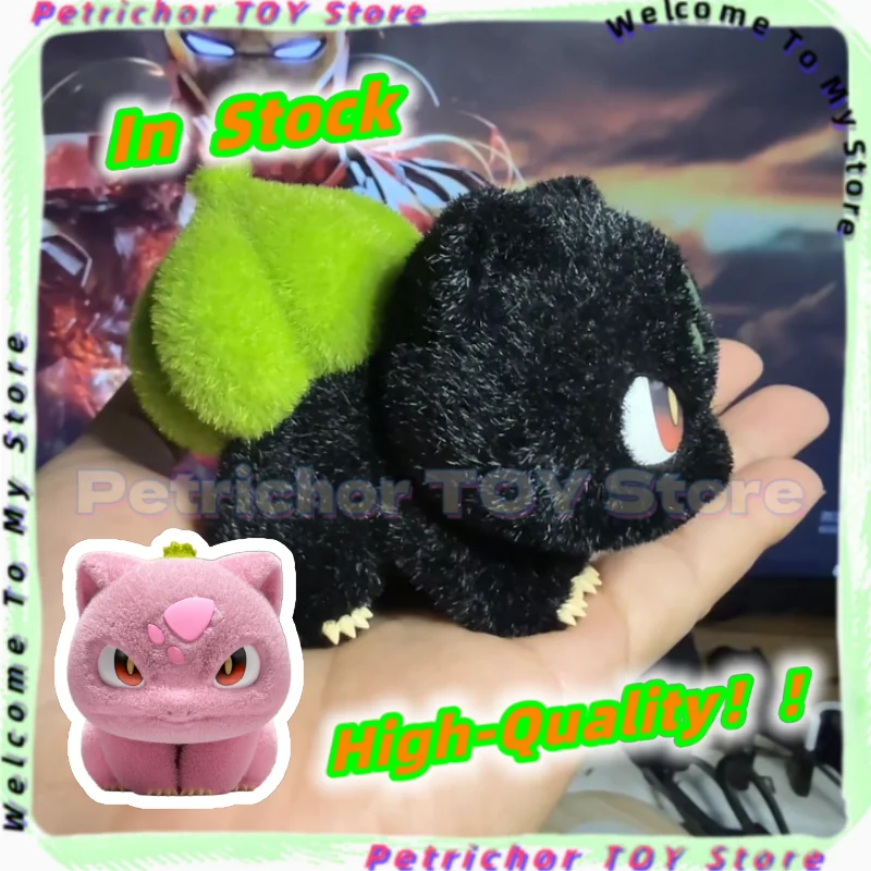 

Оригинальная фигурка NIUZI X Catkong с чесноком и лягушкой, кремовая угольная волшебная лягушка Q-Version Gk, украшение для рабочего стола, подарок