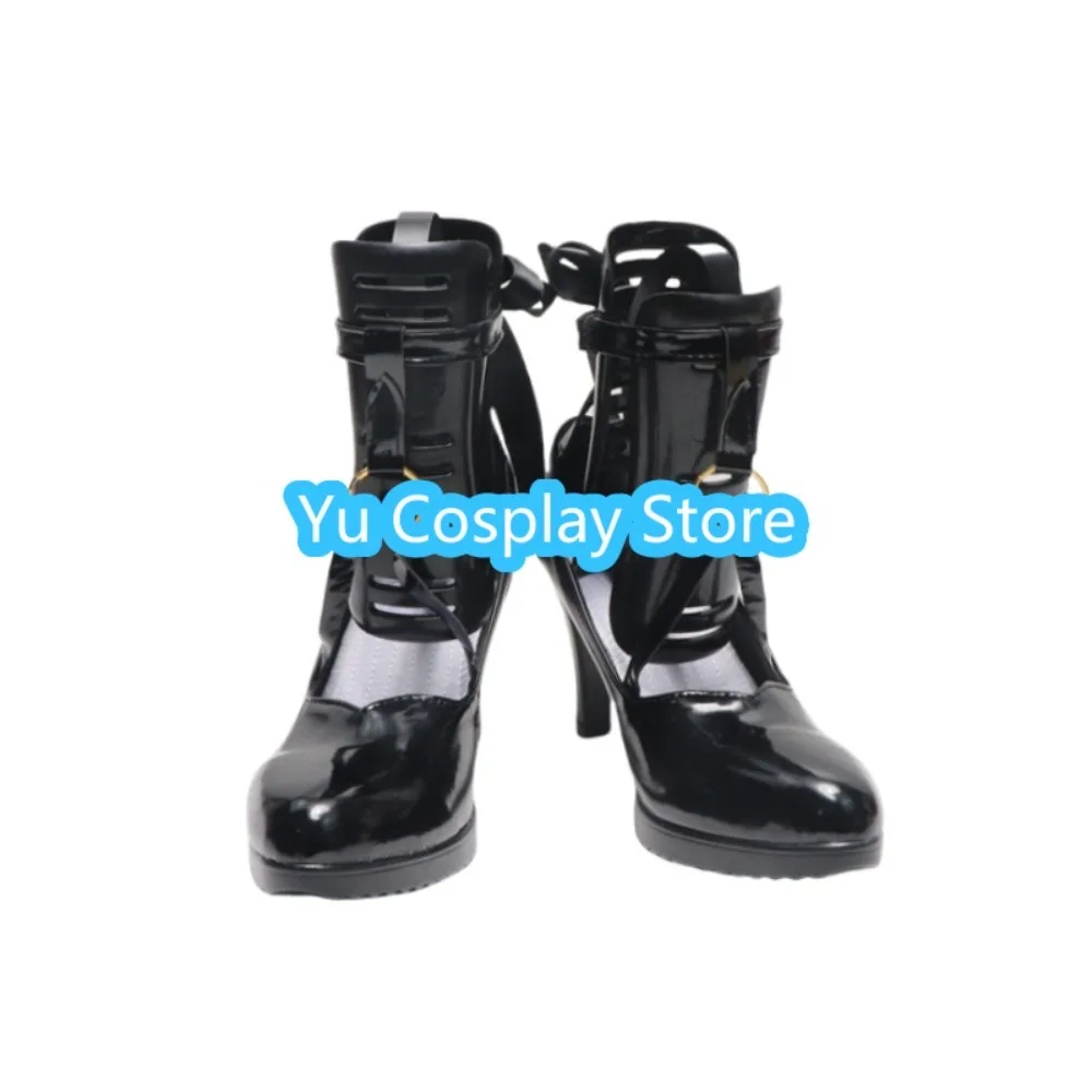 Yu Cosplay Store Wuthering Waves Changli Cosplay Schuhe Anime Cosplay Schuhe Stiefel Halloween Kostüme Requisiten