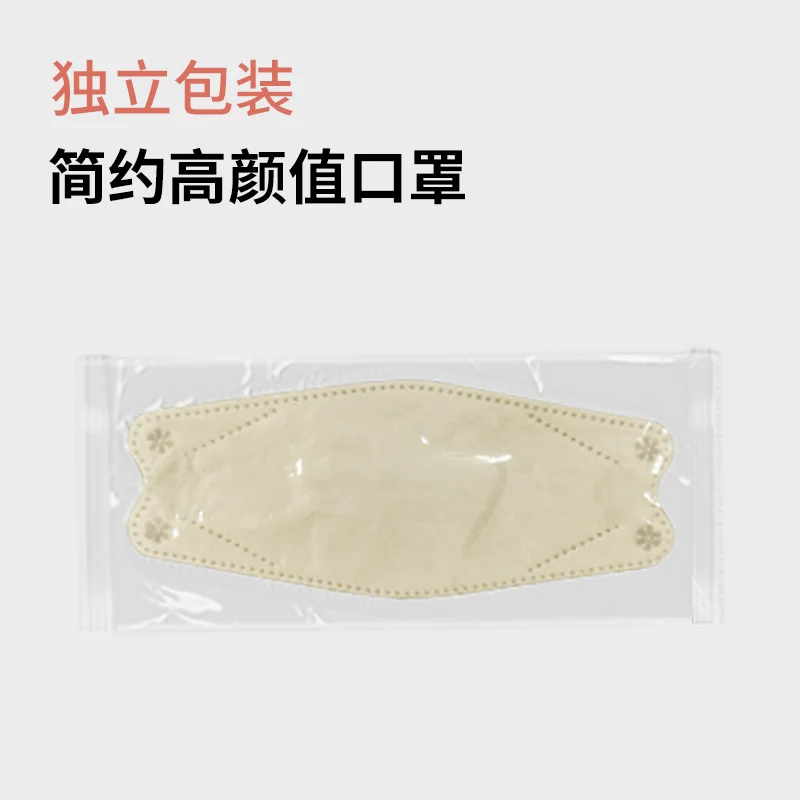 50 قطعة من أقنعة الوجه القابل للتصرف على شكل سمكة للبالغين، مضادة للغبار، النسخة الكورية للسيدات Mascarillas #6