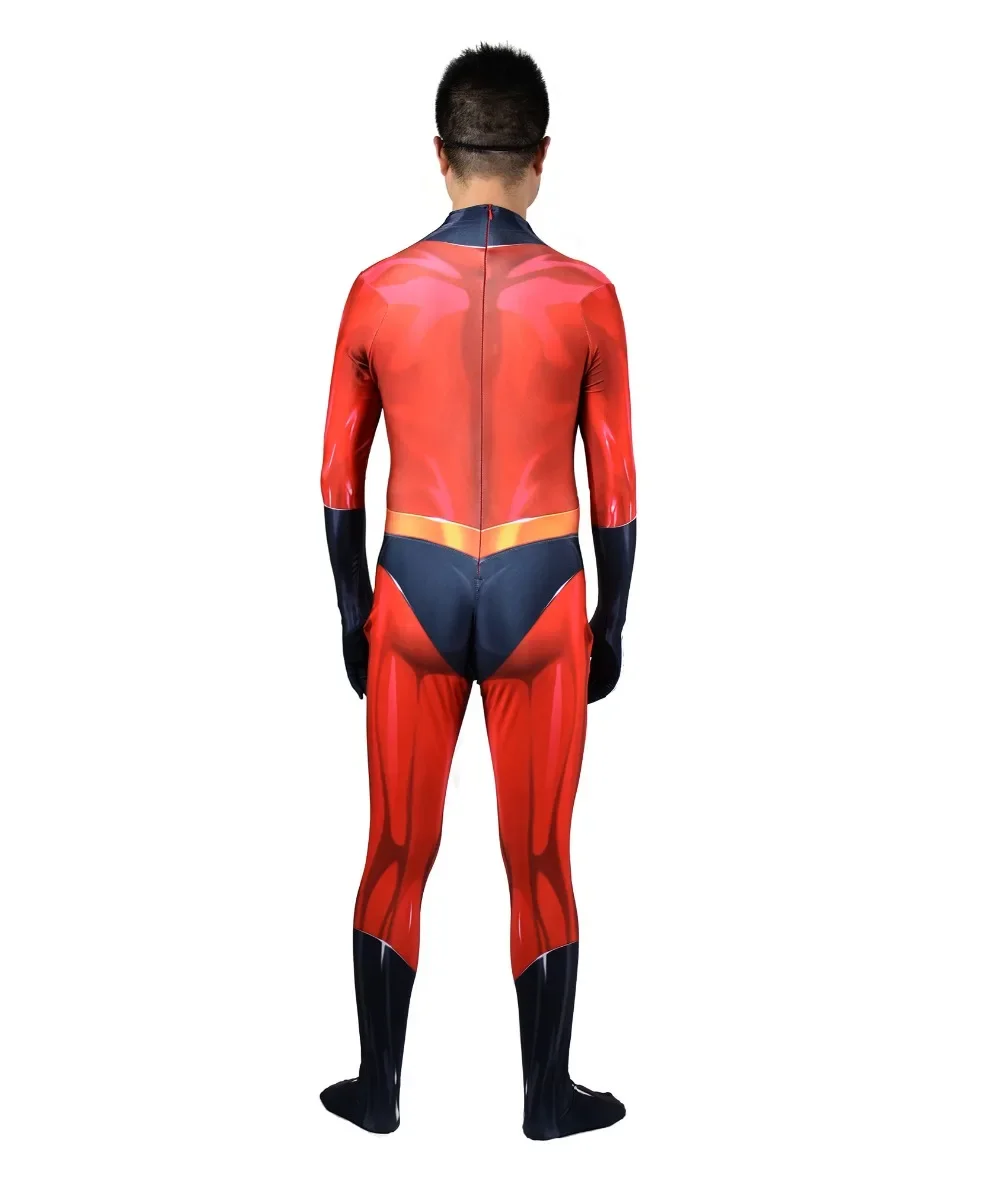 Unisex ClassicThe Incredibles 2 Bob Mr Superhero Cosplay Costume High Quality Zentai Bodysuit Halloween Jumpsuits