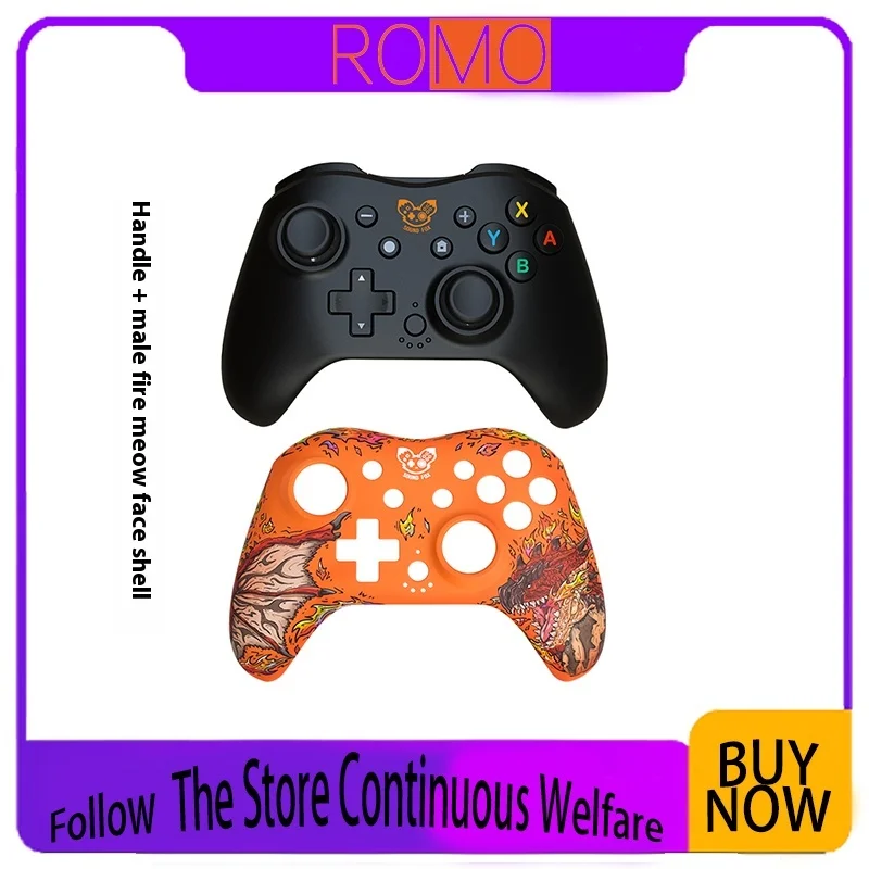 

Soundfoxmini Gamepad Switches Oled Wireless Motion Sensing Bluetooth Pc Computer Steam Android Ipad Black Myth Wukong Gift