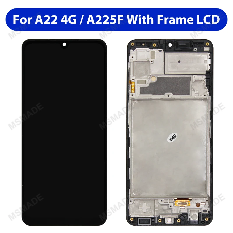 For Samsung Galaxy A22 4G LCD A225F Display Touch Screen Digitizer For Samsung A22 5G A226B LCD Assembly Replacement Parts