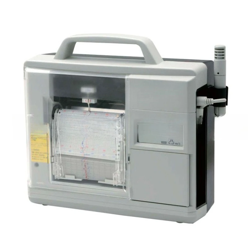 Digital temperature and humidity recorder, temperature and humidity recorder