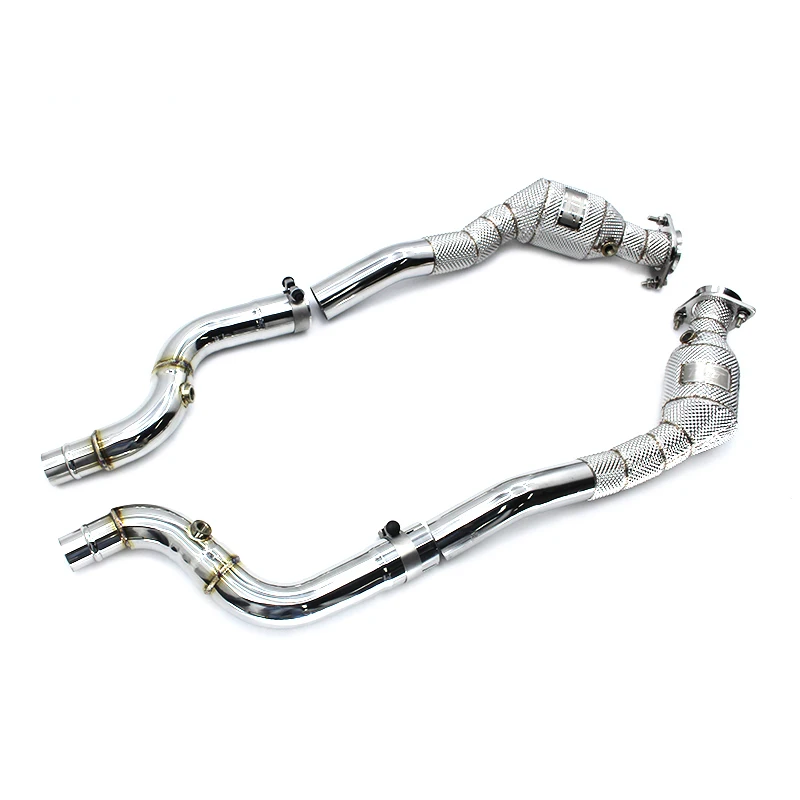 Boska Downpipe For Jaguar F-TYPE 3.0T 2017-2021 High flow catted downpipe Exhaust Downpipe