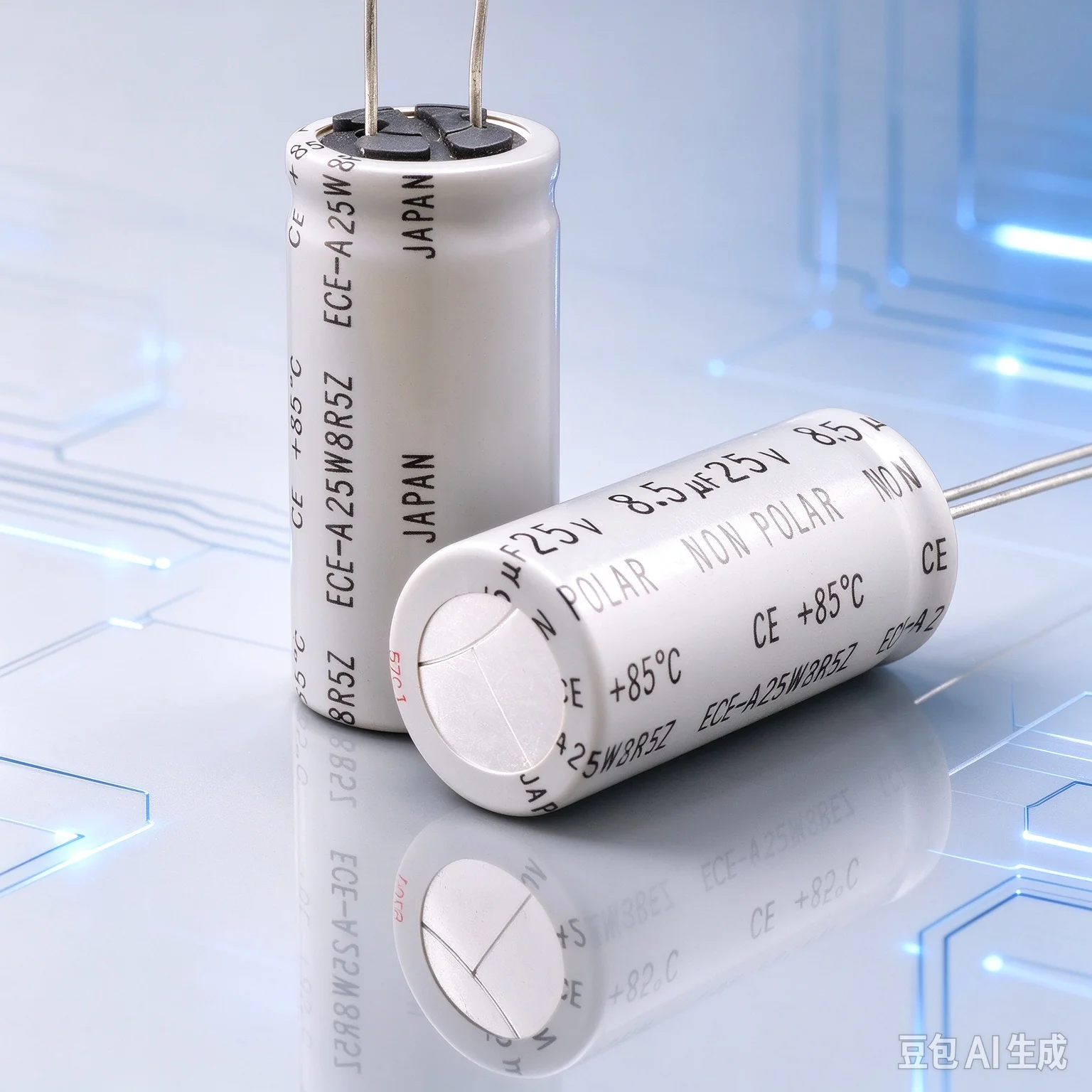 10pcs-audio-for-panasonic-vintage-np-non-polar-audio-fever-capacitor-25v85uf