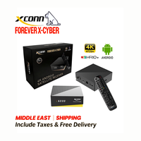 ACECONN XCONN FOREVER X-CYBER 4K tvbox/iptv abonmen online DVB-S2X/S2/S *Satellite Service Forever* 4GB 32GB Dual WiFi