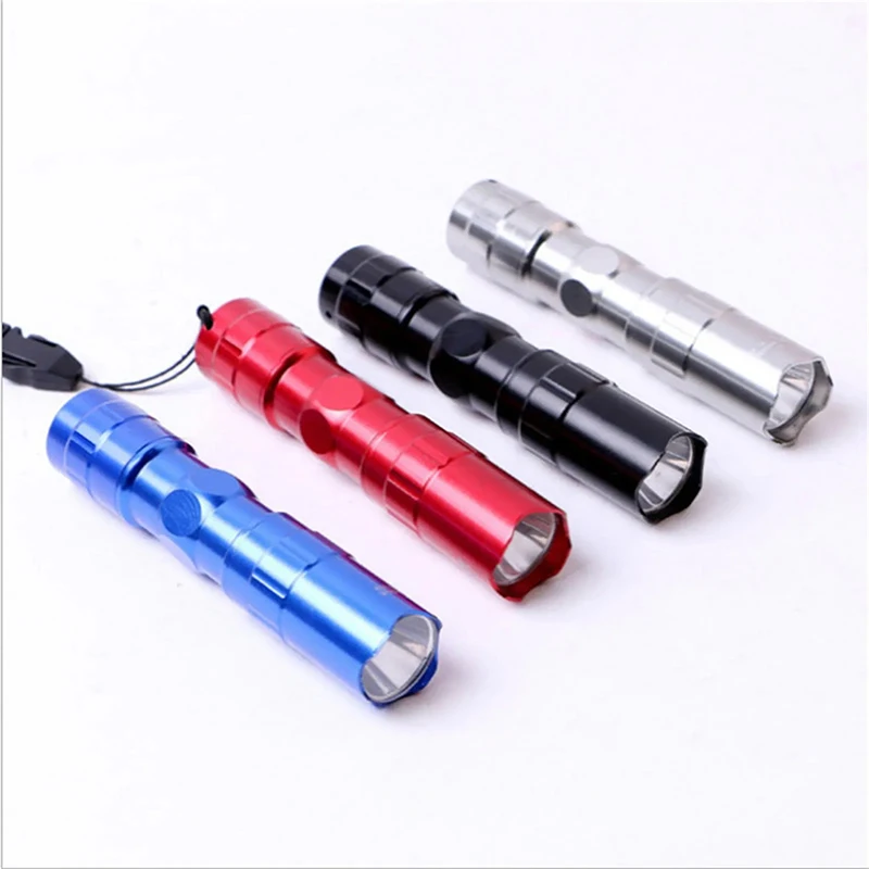 Led Mini Strong Light Flashlight 3W Aluminum Alloy Led Gift Strong Light Flashlight Portable Small Flashlight