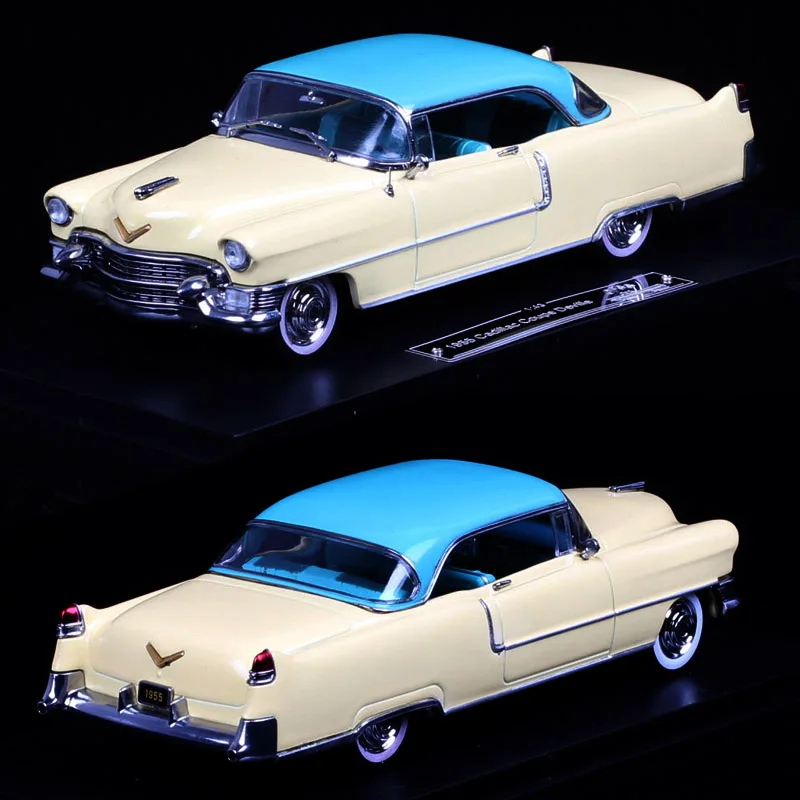 Classic GFCC 1/43 Scale 1954 Cadillac Coupe De Ville Deville Car Diecasts & Toy Vehicles Souvenir Miniatures Acrylic Box Models