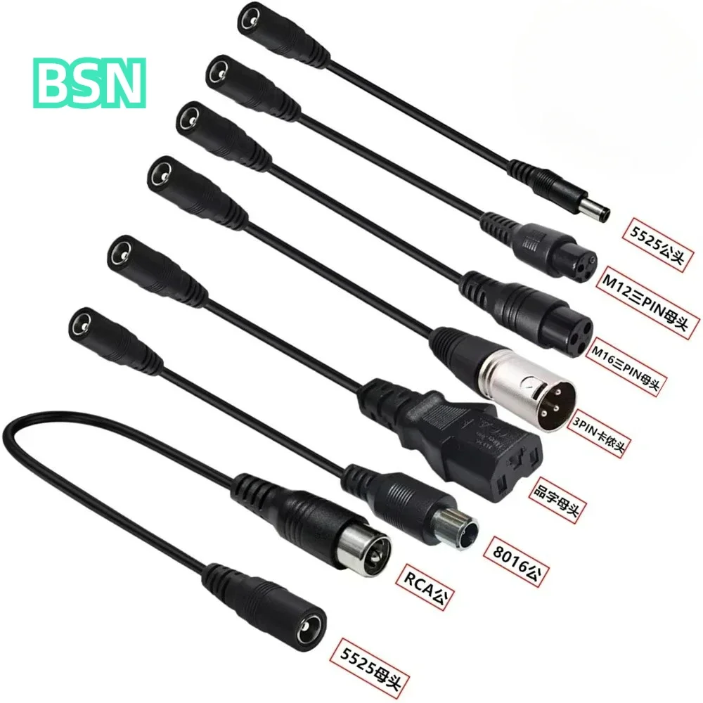 Dc 5.5X2.1 To M12 M…