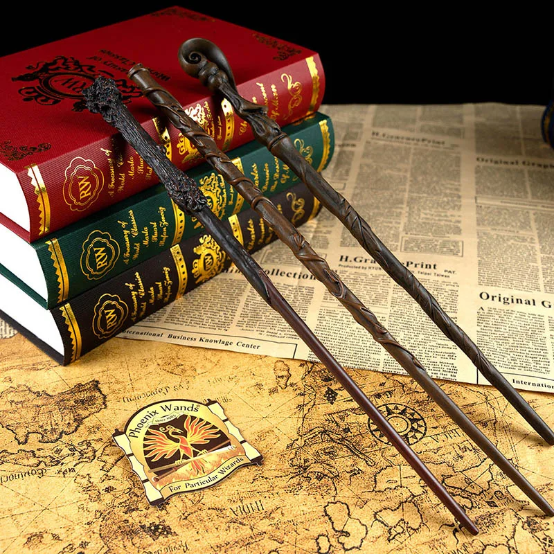 harry magic wand Magi Cosplay Dumbledor Voldmort Snape Hermion Metal Core Magic Wand hermione granger ron weasley